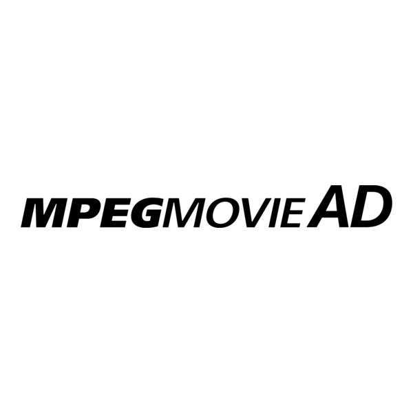 MPEG Movie AD Logo PNG Vector