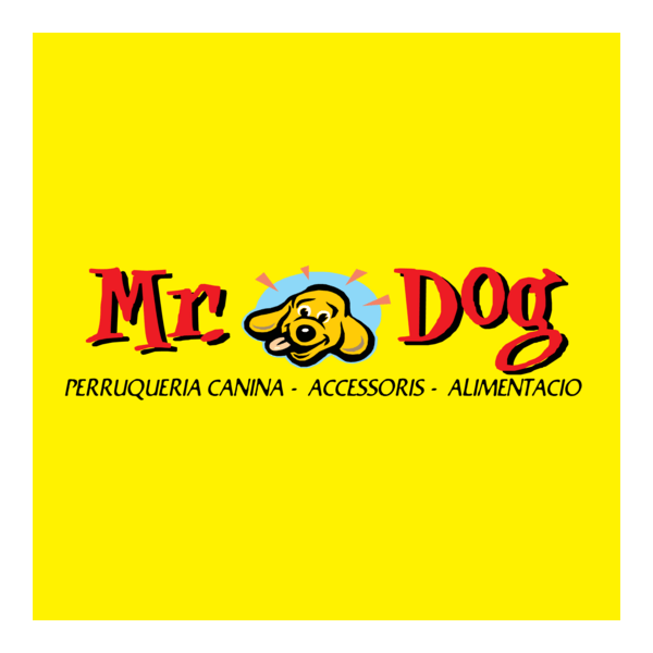 Mr. Dog Logo PNG Vector
