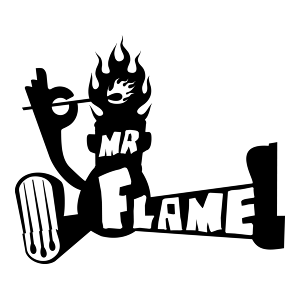 Mr Flame Logo PNG Vector