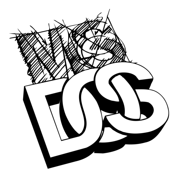 MS DOS Logo PNG Vector