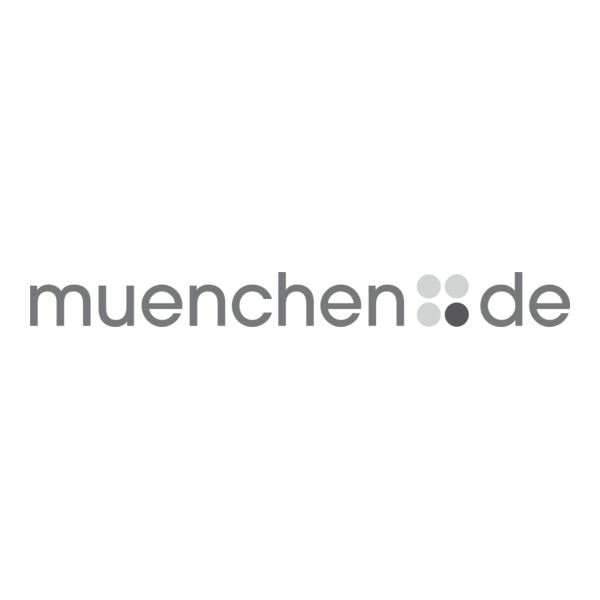 Muenchen.de (grayscale) Logo PNG Vector
