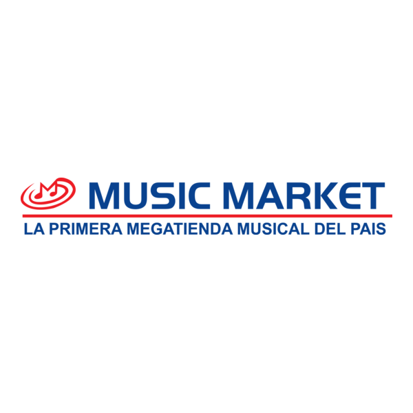 Music Market Logo PNG Vector