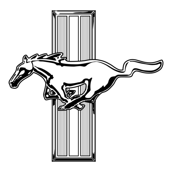 Mustang Logo PNG Vector