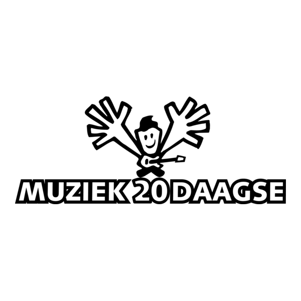 Muziek 20 Daagse Logo PNG Vector