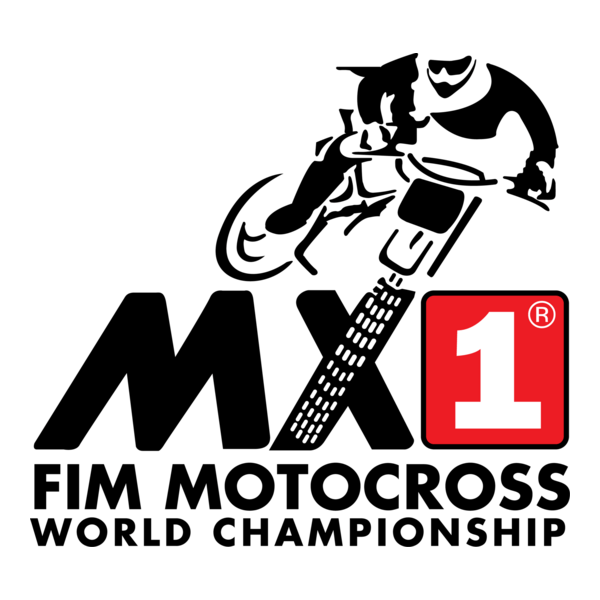 MX1 FIM MOTOCROSS Logo PNG Vector