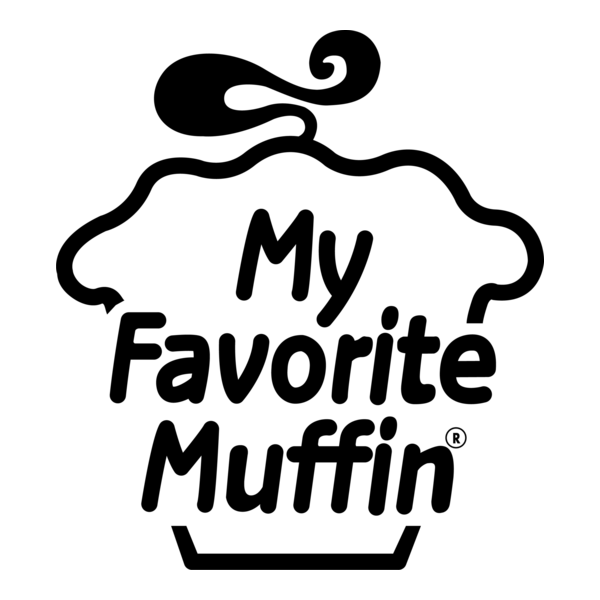 My Favorite Muffin Logo PNG Vector