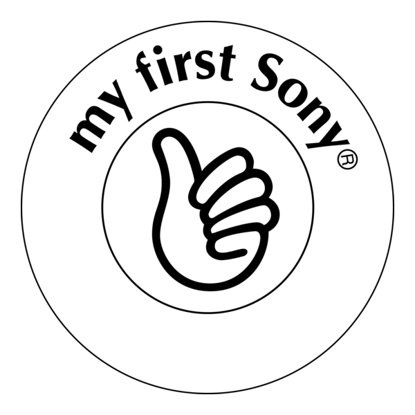 my first Sony Logo PNG Vector