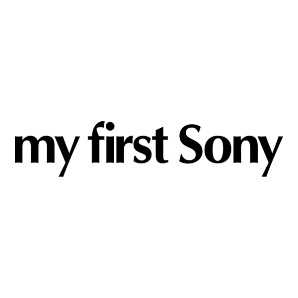my first Sony Logo PNG Vector