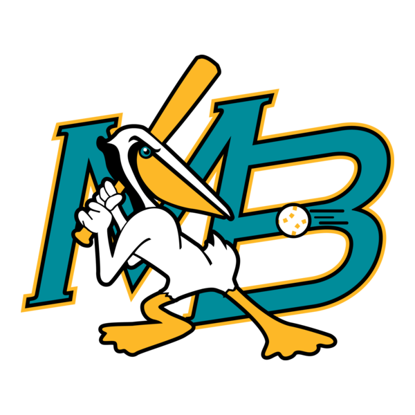 Myrtle Beach Pelicans Logo PNG Vector