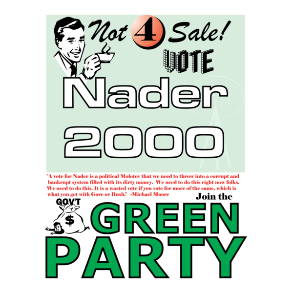 Nader 2000 Logo PNG Vector