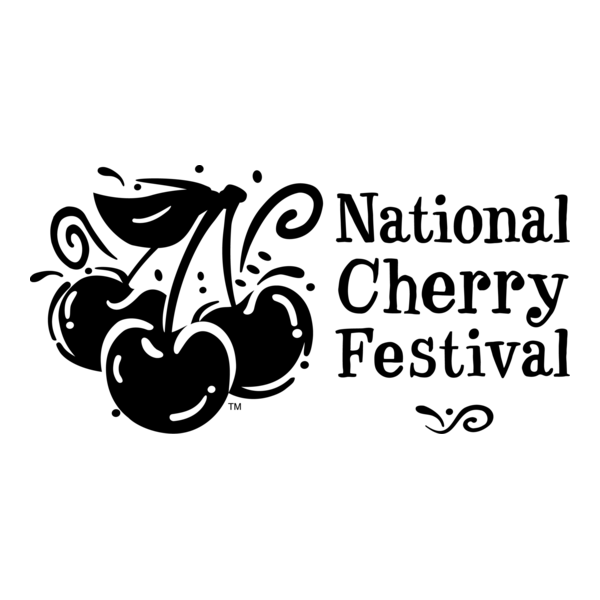 National Cherry Festival Logo PNG Vector