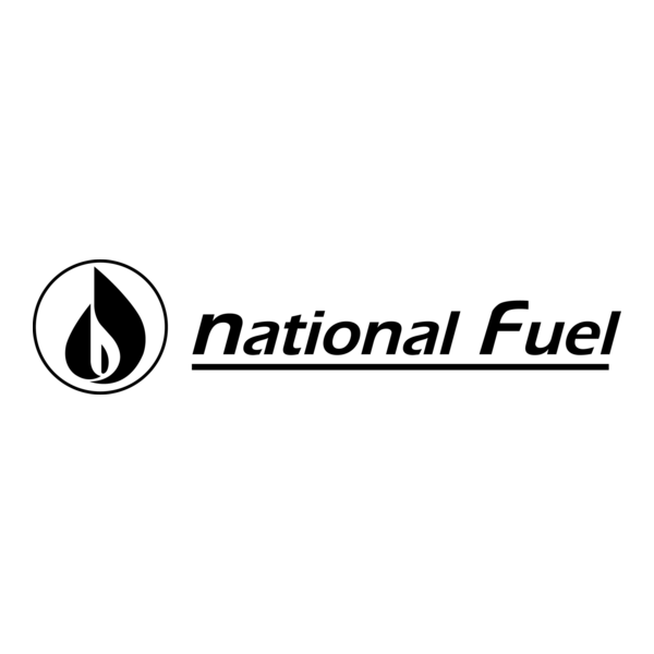 National Fuel b&w Logo PNG Vector