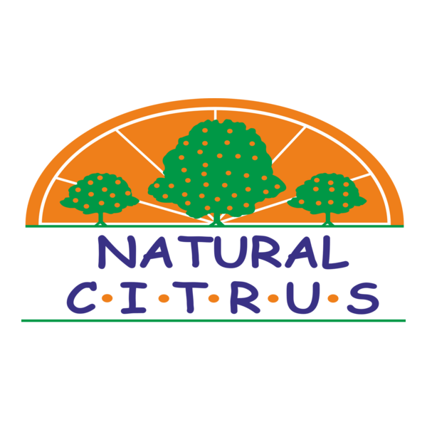 Natural Citrus Logo PNG Vector