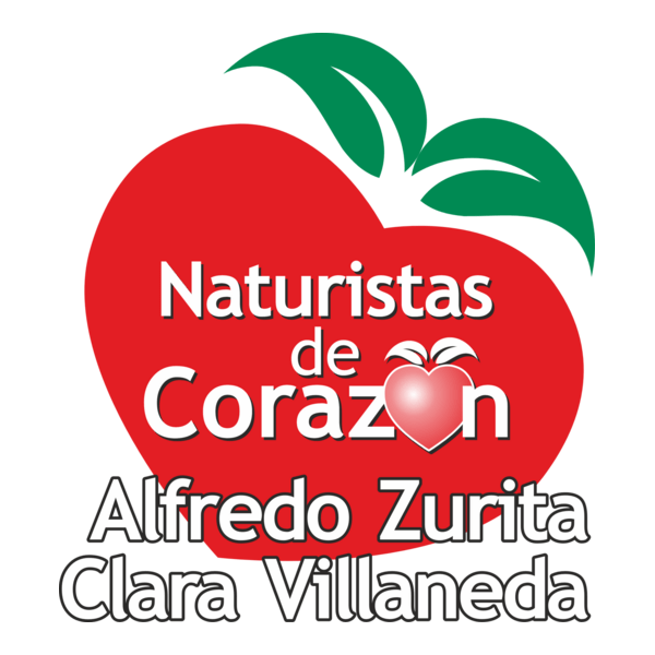 naturistas de corazon Logo PNG Vector