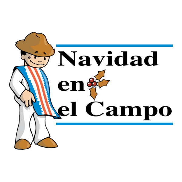 Navidad en el Campo Logo PNG Vector
