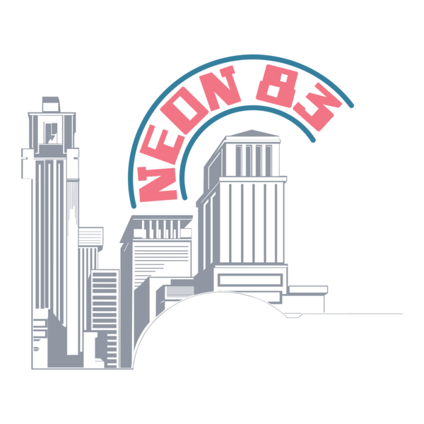 neon 83 lichtreklame Logo PNG Vector