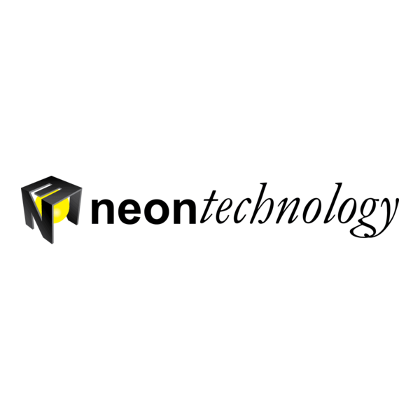 Neon Technology Logo PNG Vector