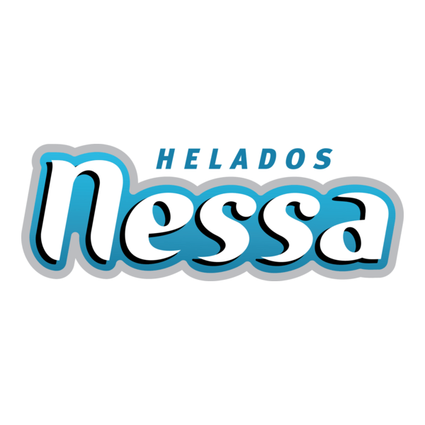 Nessa helados Logo PNG Vector