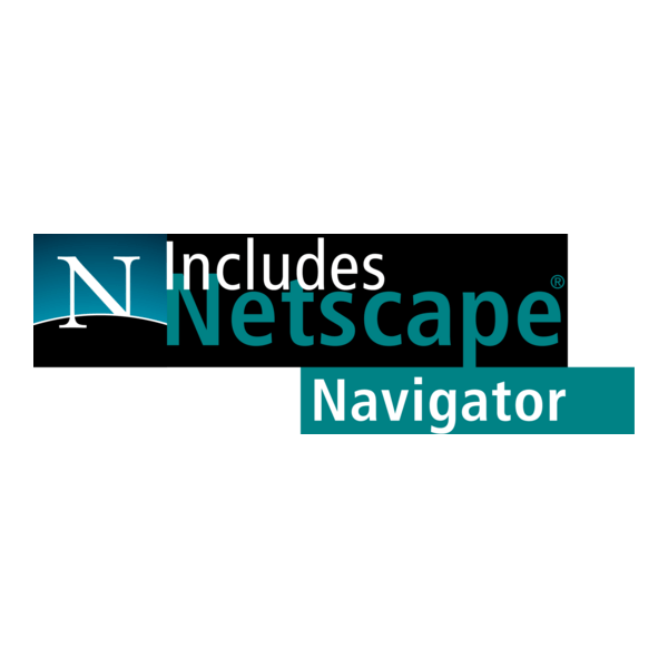 Netscape Navigator Included Logo PNG Vector