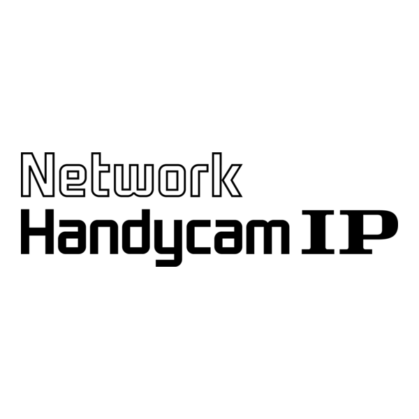 Network Handycam IP Logo PNG Vector