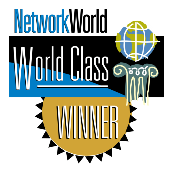 NetworkWorld World Class Winner Logo PNG Vector
