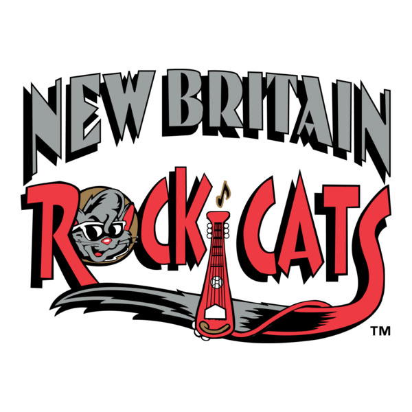 New Britain Rock Cats Logo PNG Vector