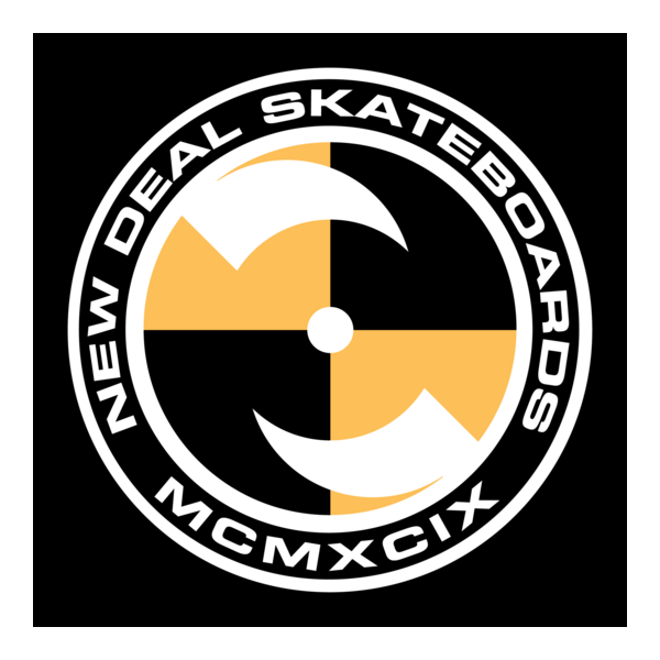 New Deal Skateboard Logo PNG Vector