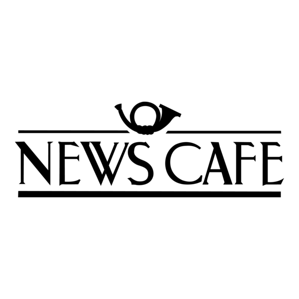 News Cafe Logo PNG Vector