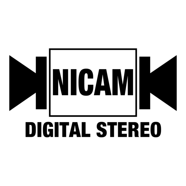 Nicam Digital Stereo Logo PNG Vector