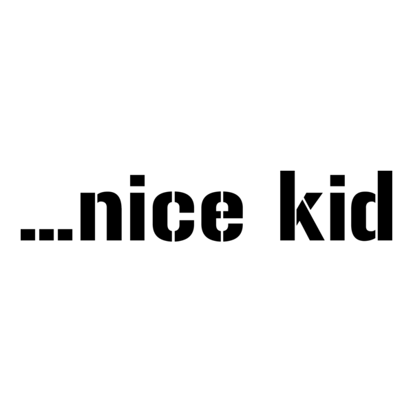 nice kid Logo PNG Vector
