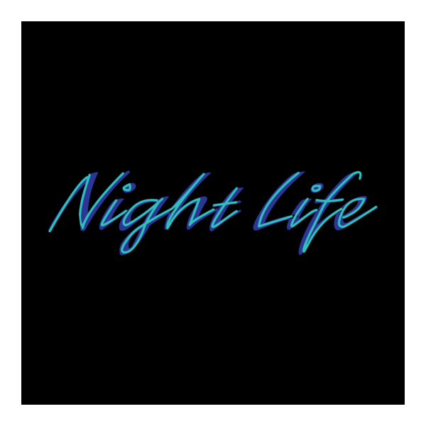 Night Life Logo PNG Vector