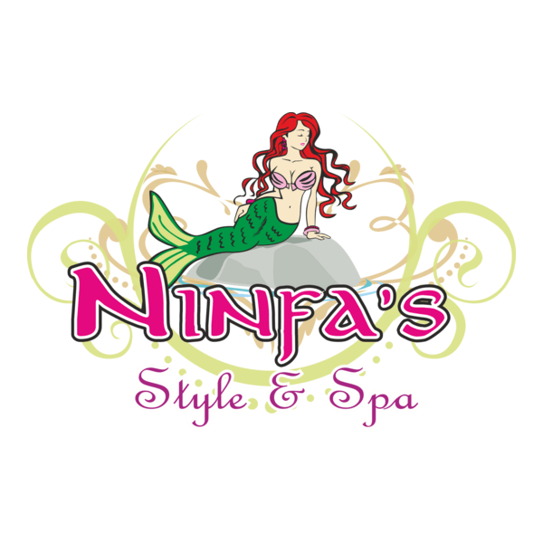 Ninfa's Style and Spa Logo PNG Vector
