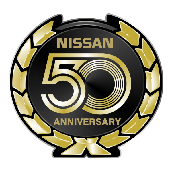 Nissan 50 Anniversary Logo PNG Vector