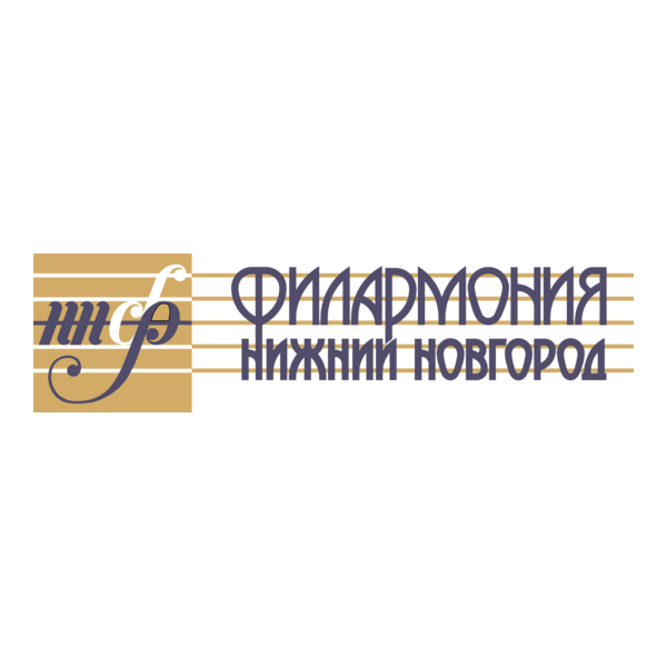 Nizhegorodskaya Filarmoniya Logo PNG Vector