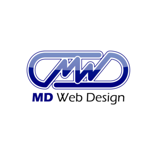 MD Web Design Logo PNG Vector