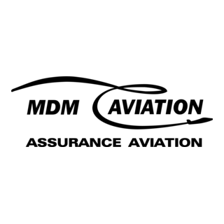 MDM Aviation Logo PNG Vector