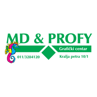 MD&Profy Graficki Centar Logo PNG Vector