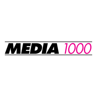 Media 1000 Logo PNG Vector