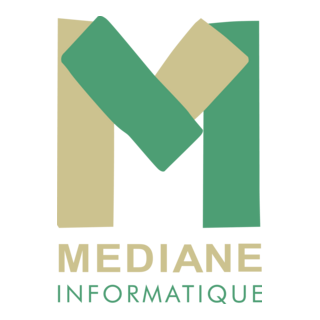 Mediane Informatique Logo PNG Vector