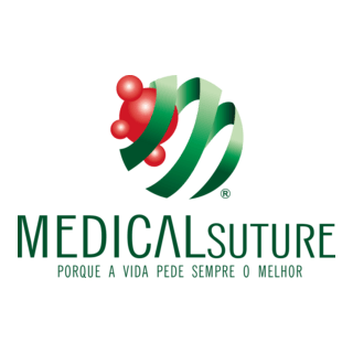 Medical Suture Logo PNG Vector