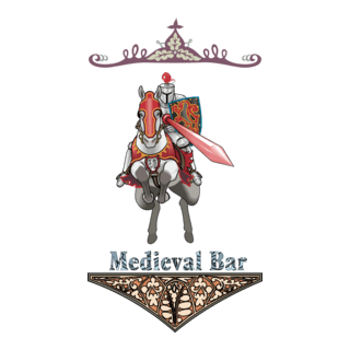 Medieval Bar Logo PNG Vector