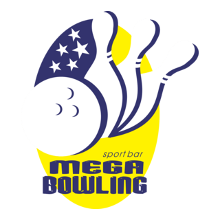 Mega Bowling Logo PNG Vector