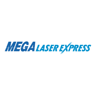 Mega Laser Express Logo PNG Vector