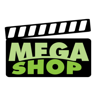 Mega Shop Logo PNG Vector