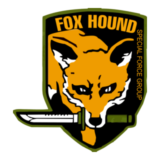 Metal Gear Solid Foxhound Logo PNG Vector