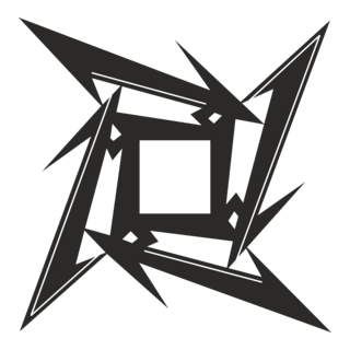 Metallica ninja star Logo PNG Vector