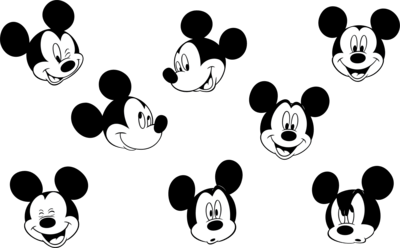 Mickey Mouse Logo PNG Vector