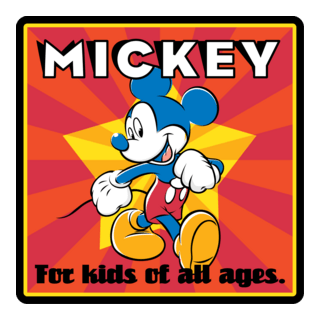Mickey Mouse Logo PNG Vector