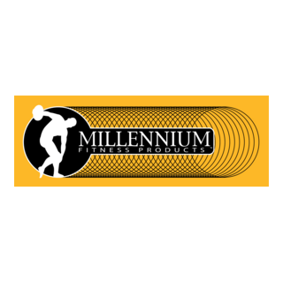 Millennium Fitness Logo PNG Vector