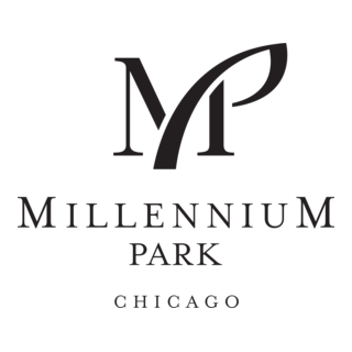 Millennium Park Chicago Logo PNG Vector